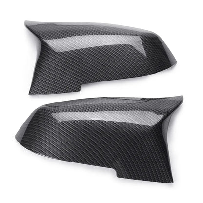 2PCS Rearview Wing Mirror Cover Caps For BMW F Series (2014-2018) - Carbon Fiber